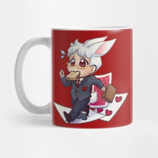 Rabbit Business to late Mug